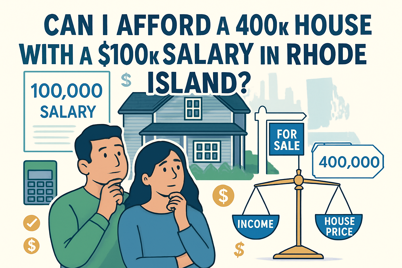 400k House with a $100k Salary