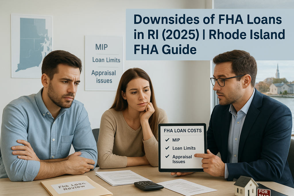 Downsides of FHA Loans in RI