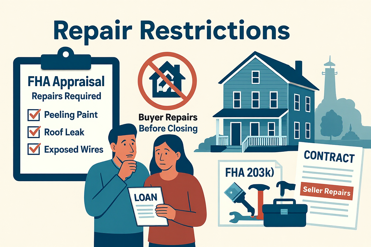 FHA Buyer Pay For Repairs