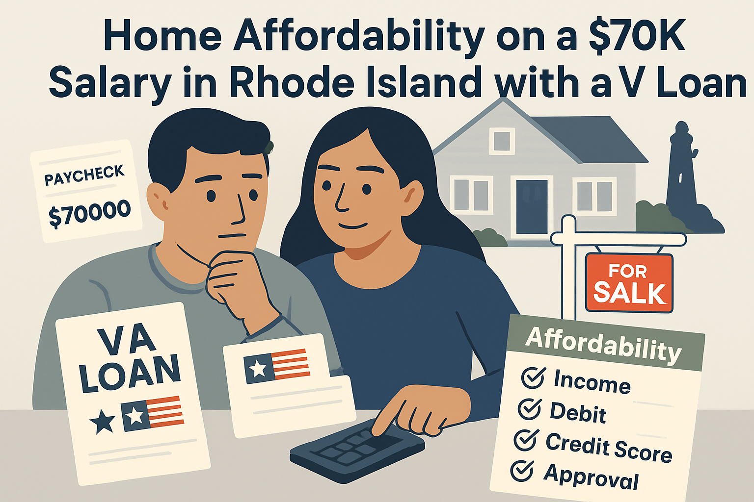 Home Affordability on a $70K Salary with a VA Loan