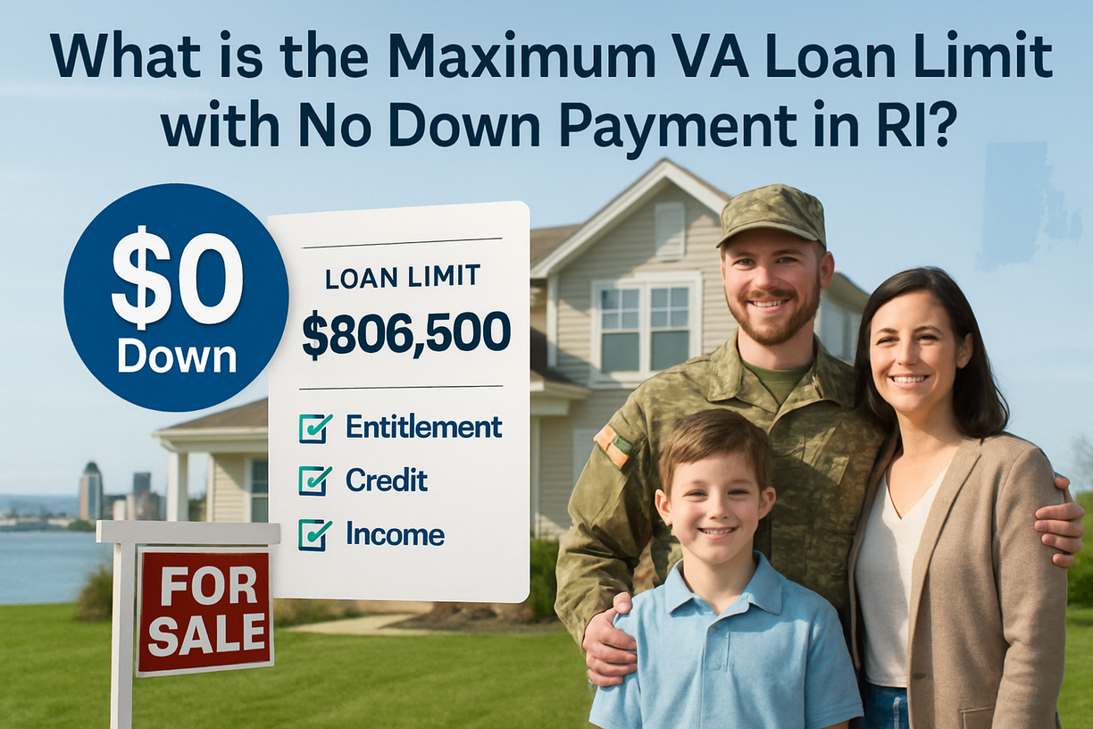 VA Loan Limit with No Down Payment in RI