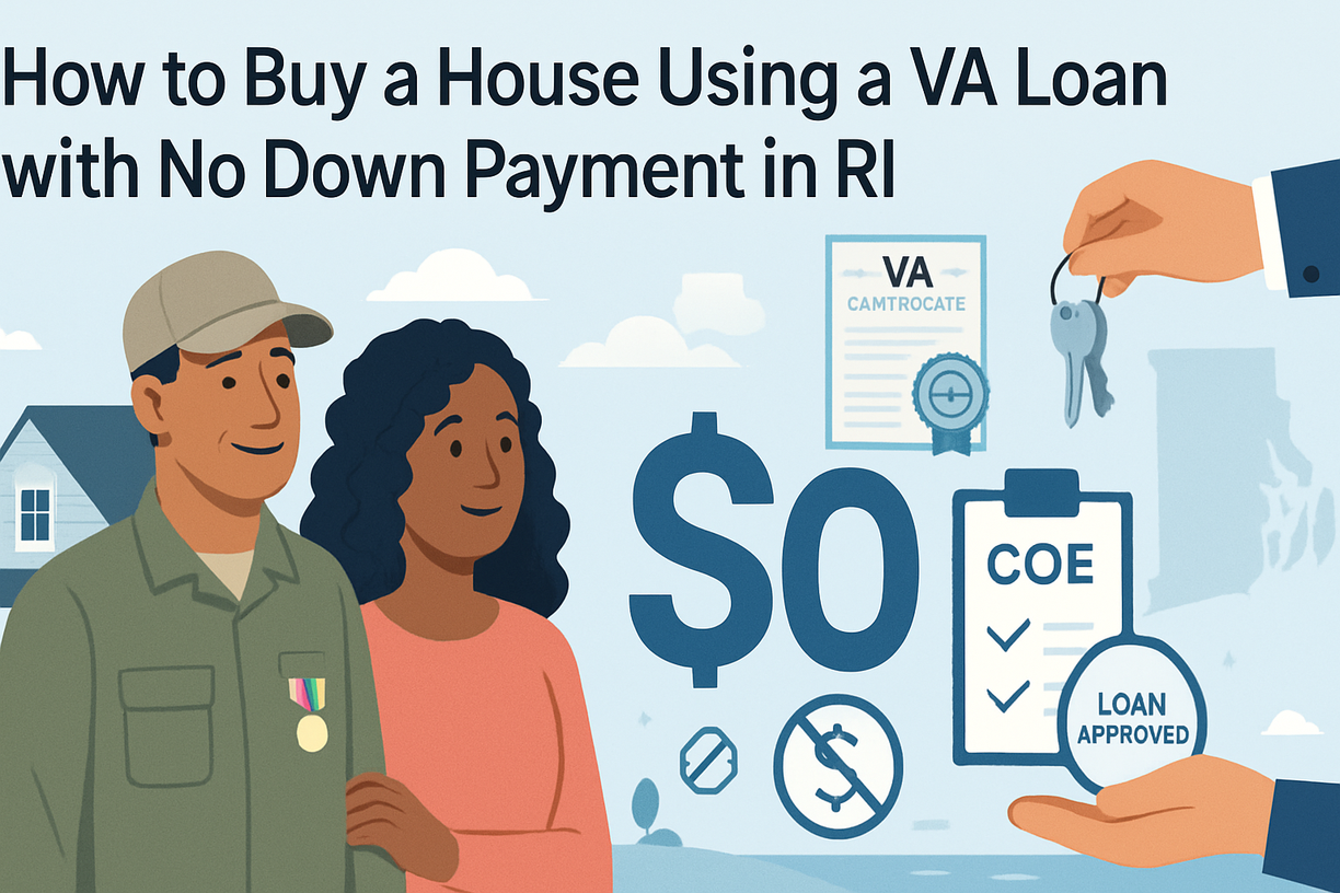 VA loan with no down payment in RI