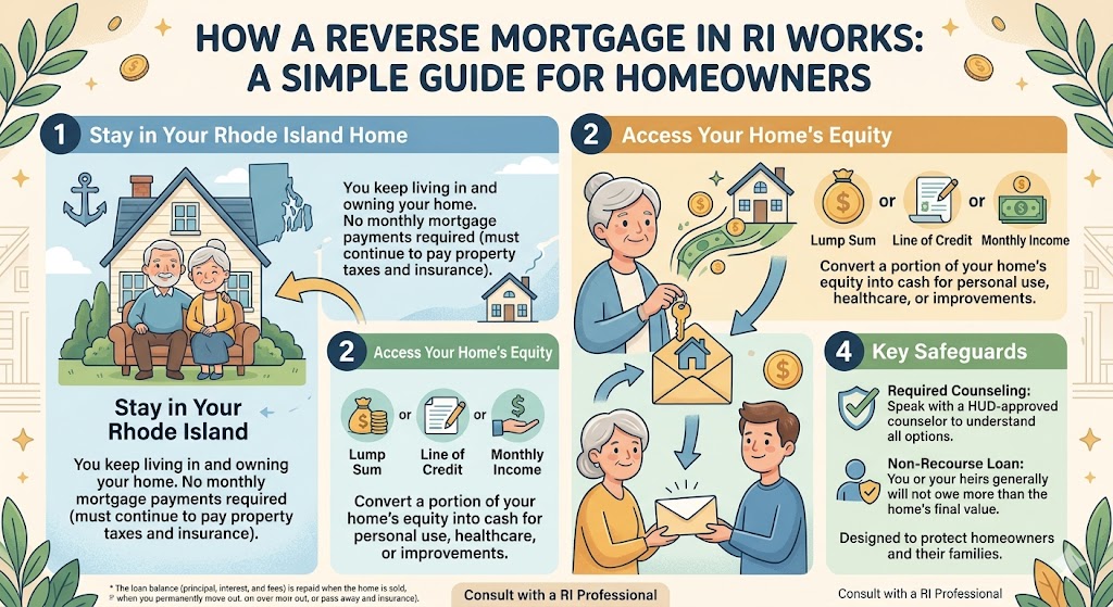 How Reverse Mortgage in RI Works: Explained Simply